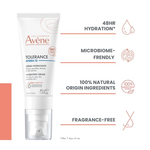 Avene Tolerance Hydra-10 Cream for dry sensitive skin
