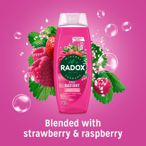 Radox Feel Radiant Shower Gel