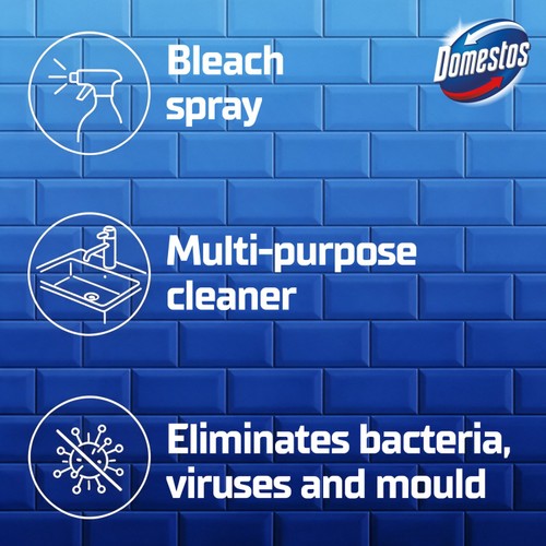 Domestos Bleach Cleaner Spray Multi-Purpose 