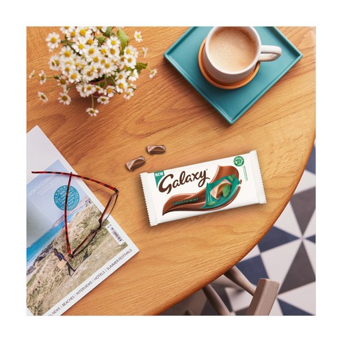Galaxy Smooth Mint Chocolate Block Bar
