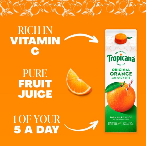 Tropicana Original Orange Fruit Juice with Bits