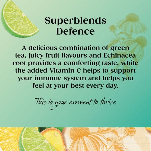 Twinings Superblends Defence with Citrus, Ginger & Green Tea