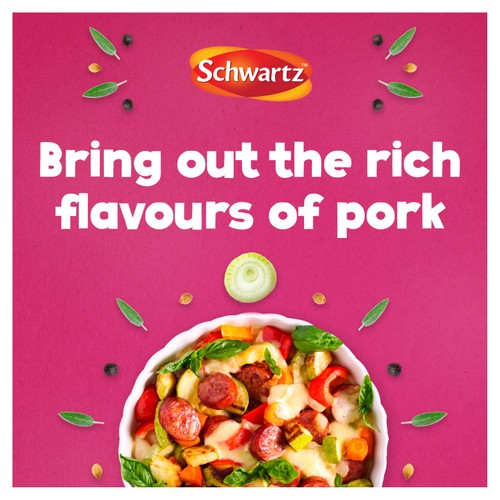 Schwartz Sage & Onion Pork Seasoning Jar