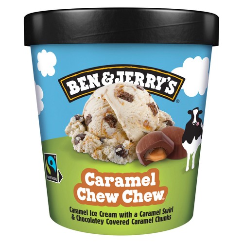 Ben & Jerry's Caramel Chew Chew Ice Cream Tub