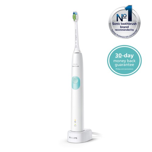 Philips Sonicare Series 4300 White Electric Toothbrush Protective Clean
