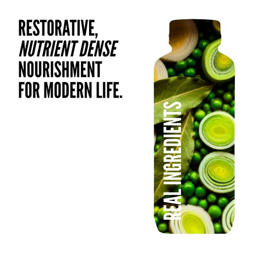 RENOURISH Restore Pea, Leek and Watercress, GLP-1 Friendly Soup