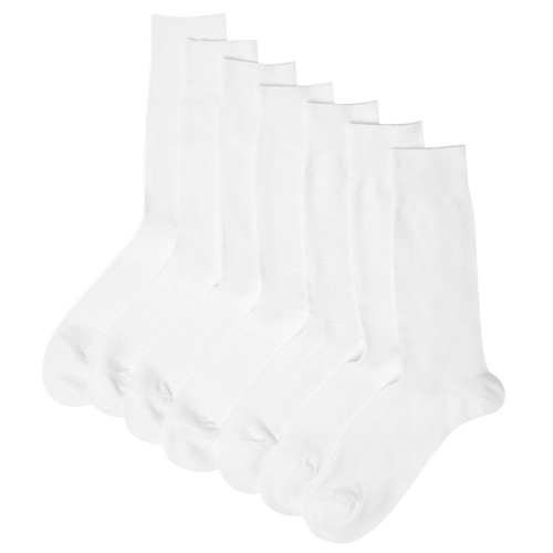 M&S Collection Cool & Fresh Socks, 6-8, White