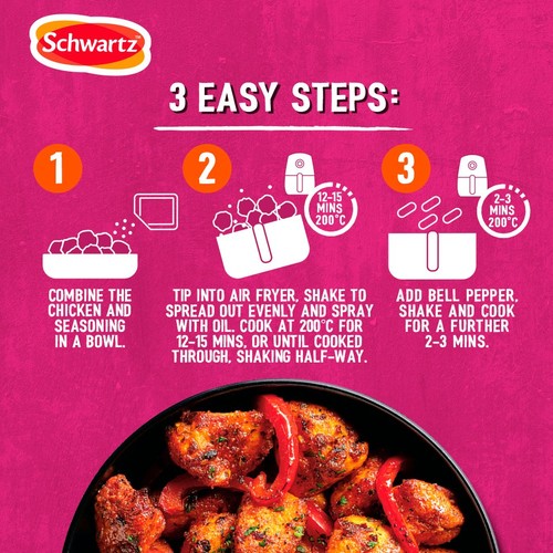 Schwartz Air Fry Lemon & Chilli Recipe Mix