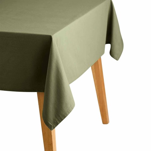 M&S Pure Cotton Tablecloth, Sage