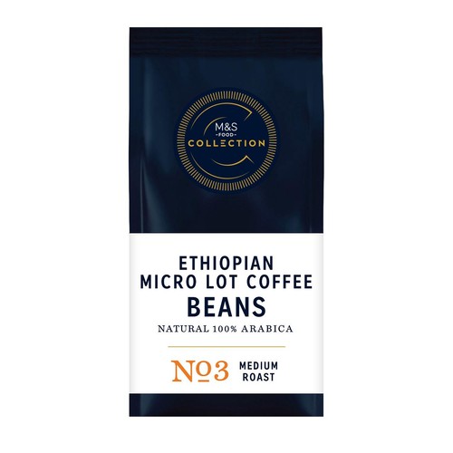 M&S Collection Single Origin Ethiopian Micro Lot Coffee Beans