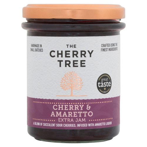 The Cherry Tree Cherry With Amaretto Extra Jam 