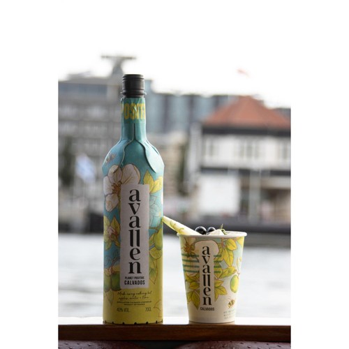 Avallen Calvados FrugalPac Paper Bottle