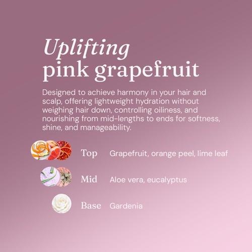 Miniml Balancing Hair Conditioner Uplifting Pink Grapefruit