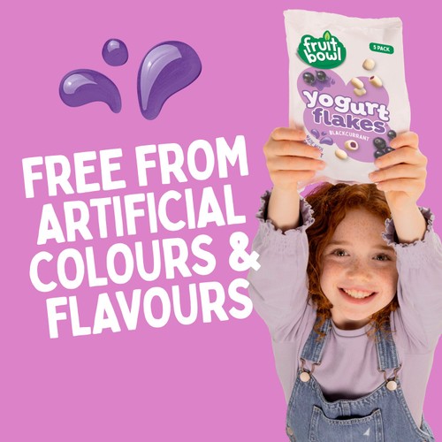 Fruit Bowl Blackcurrant Yogurt Flakes