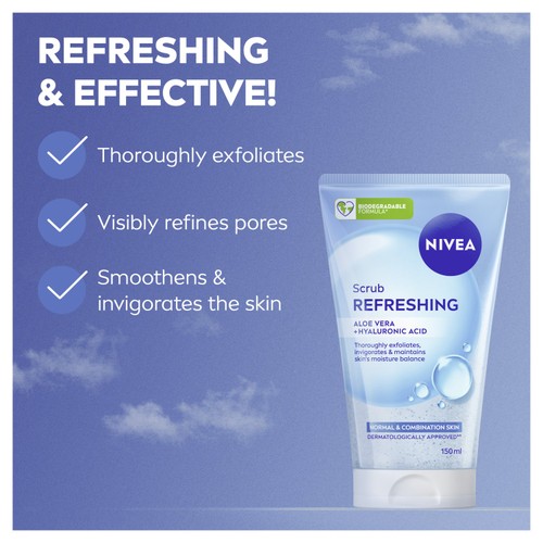 NIVEA Gentle Exfoliating Face Scrub