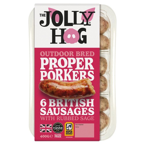 The Jolly Hog Proper Porker Sausages