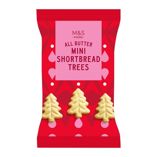 M&S All Butter Mini Shortbread Trees