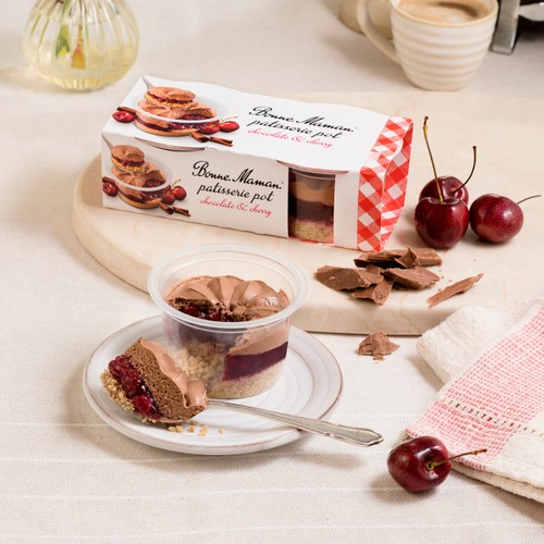 Bonne Maman Chocolate & Cherry Patisserie Pot
