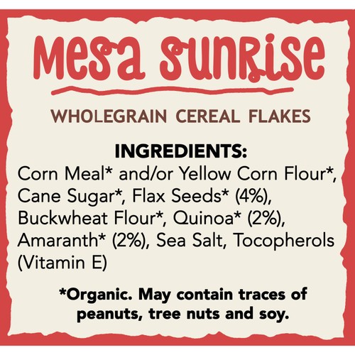 Natures Path Free From Organic Cereal Mesa Sunrise