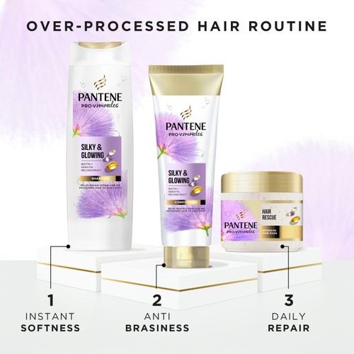 Pantene Silky and Glowing Shampoo