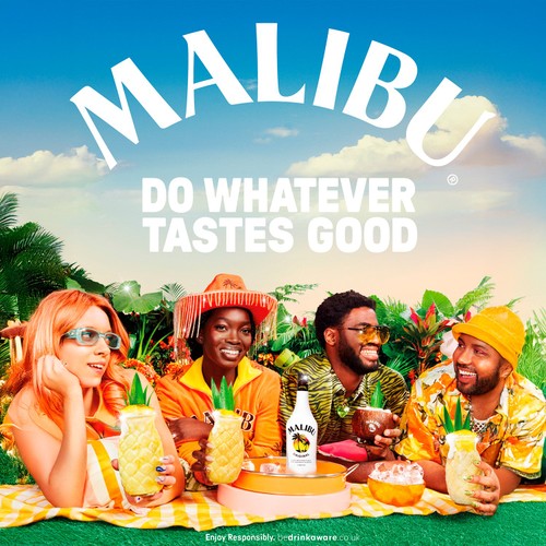 Malibu Original White Rum with Coconut Flavour