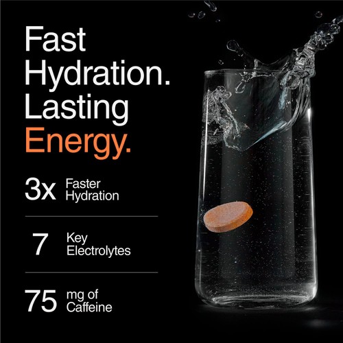 Phizz Orange Daily Energy 3-in-1 Hydration, Electrolytes and Vitamins