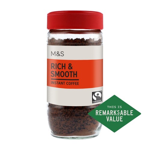 M&S Fairtrade Rich Roast Instant Coffee