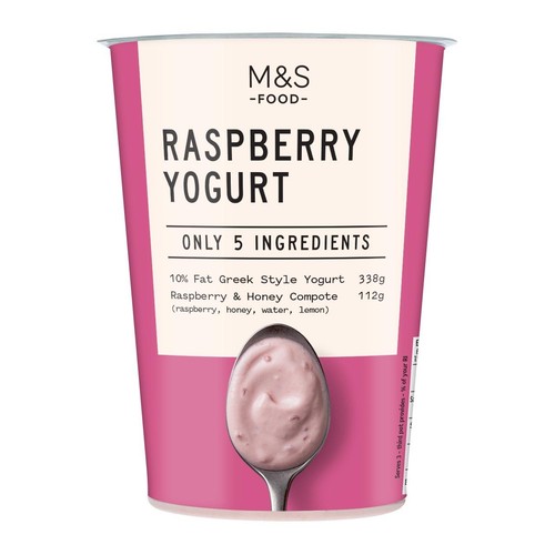 M&S Only 5 Ingredients Raspberry Yogurt