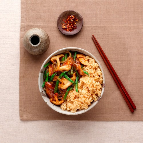 Tilda Microwave Soy Ginger Sticky Medium Grain Rice