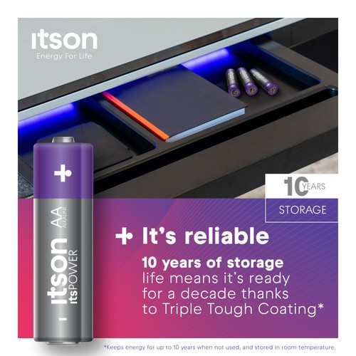 itson Itspower 8 AA Alkaline Battery