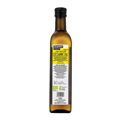 Realfoods Organic Virgin Sesame Oil