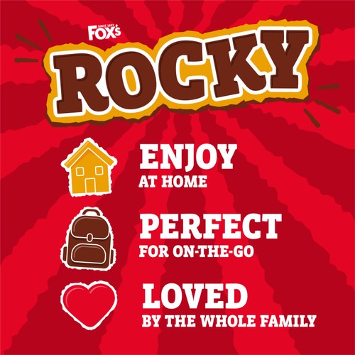 Fox's Biscuits Rocky Caramel Biscuit Bars 7 Bars Multipack