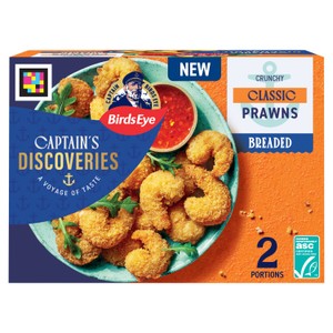 Birds Eye Captain Discoveries Breaded Prawns