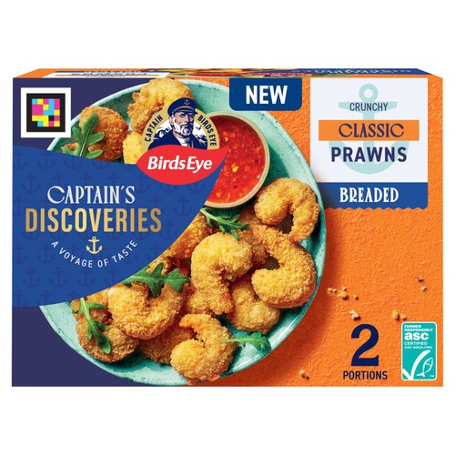 Birds Eye Captain's Discoveries Crispy Breaded Prawns
