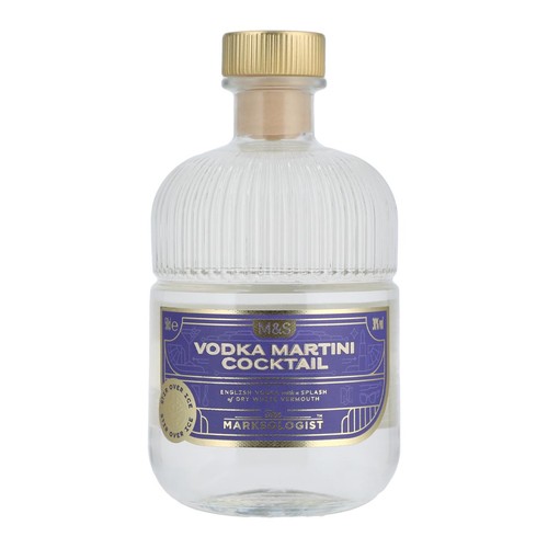 M&S The Marksologist Vodka Martini Cocktail
