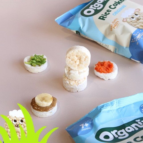Organix Original Rice Cakes Baby Snack 7+ Months
