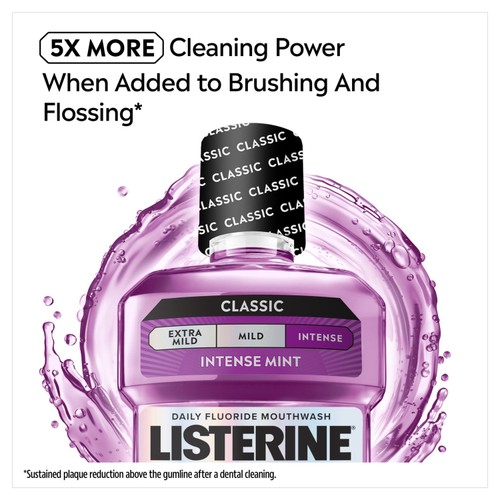 Listerine Total Care Intense Mint Classic Mouthwash
