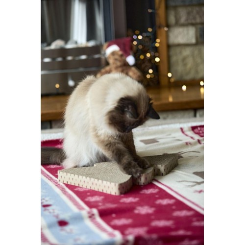 Petface Chritsmas Tree Cardboard Cat Scratcher
