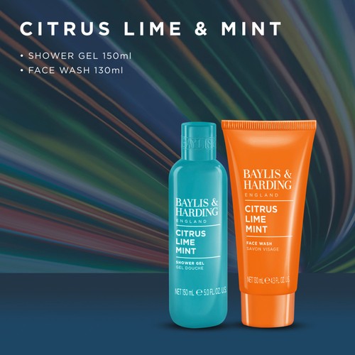 Baylis & Harding Citrus, Lime & Mint Men's Body Care Duo Gift Set