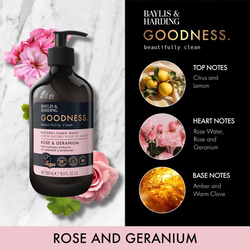 Baylis & Harding Goodness Rose & Geranium Hand Wash