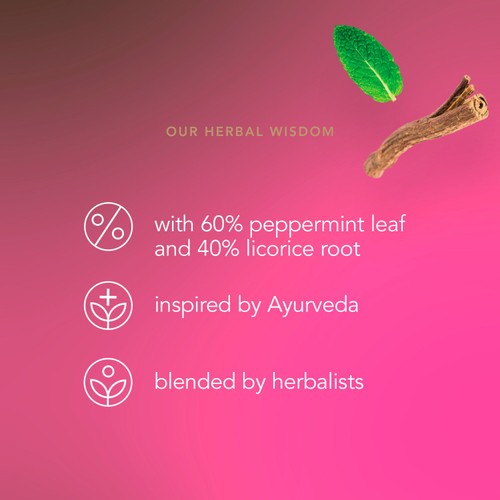 Pukka Organic Peppermint & Licorice Mint Tea x20 Compostable Tea Bags