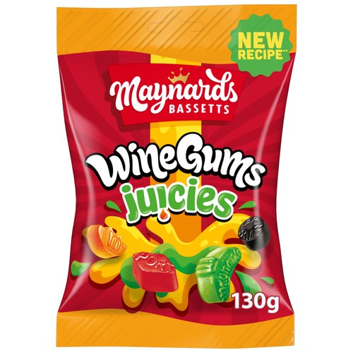 Maynards Bassetts Wine Gums Juicies Sweets Bag