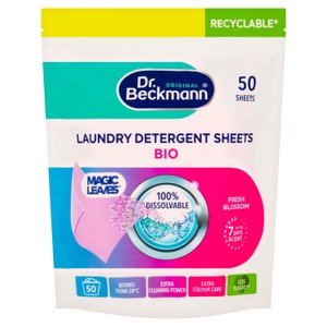 Dr Beckmann Magic Leaves Laundry Sheets Non Bio