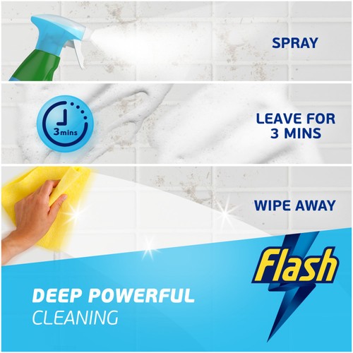 Flash Multipurpose Cleaning Spray With Bicarbonate