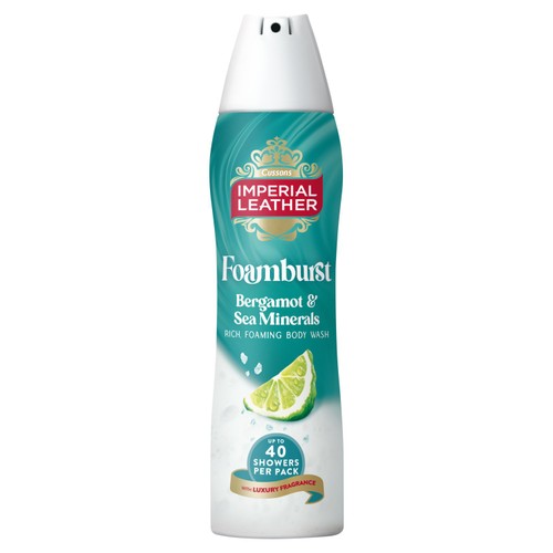 Imperial Leather Energising Foamburst Bergamot and Sea Minerals