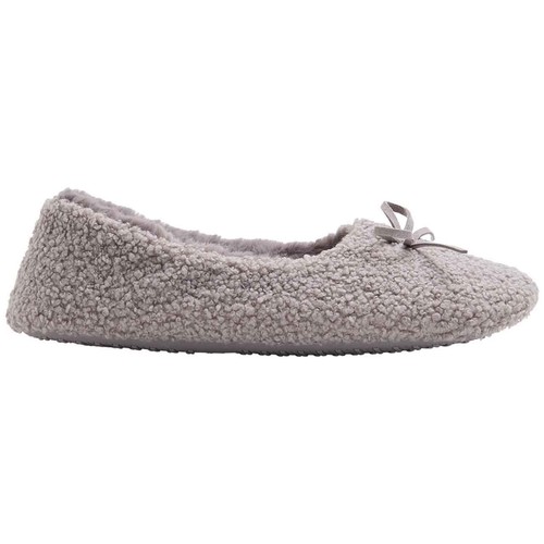 M&S Borg Ballet Slipper, Size 8, Light Grey