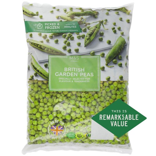 M&S British Garden Peas Frozen 1kg