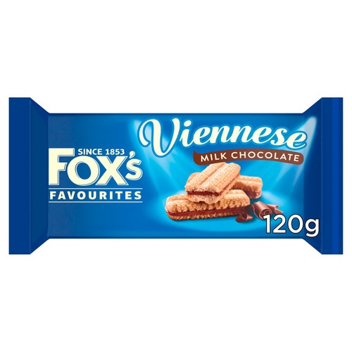 Fox's Biscuits Milk Chocolate Viennese 