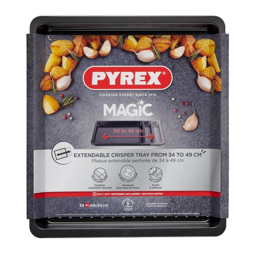 Pyrex Crisper Baking & Oven Tray 34-49cm x 30cm