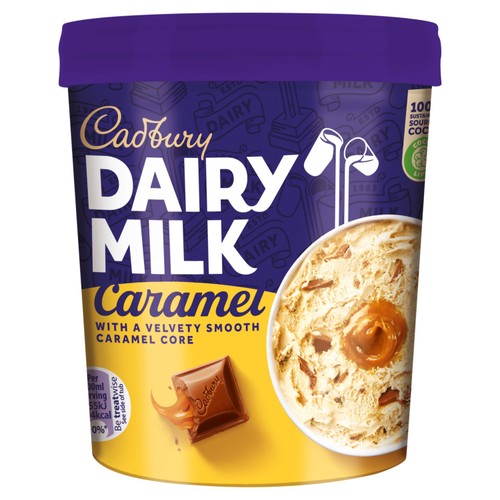 Cadbury Caramel Ice Cream Tub 425ml